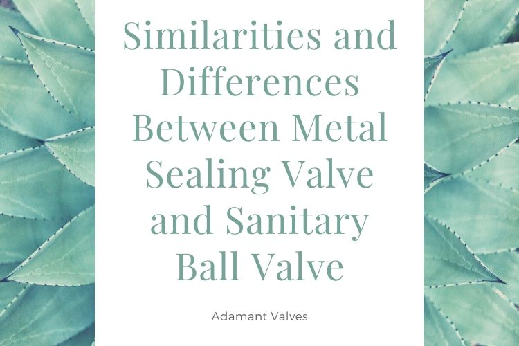Similarities and Differences Between Metal Sealing Valve and Sanitary Ball Valve